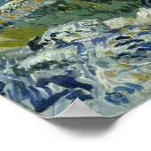 Poster Van Gogh - Les Rochers (Coin)