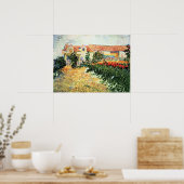 Poster Van Gogh - Maison aux Tournesols (Cuisine)
