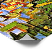 Poster Van Gogh - Maisons à Auvers (Coin)