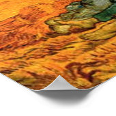 POSTER VAN GOGH - MIDI REPOS DU TRAVAIL (APRÈS MILLET) (Coin)