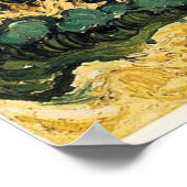 POSTER VAN GOGH - MONTAGNES À SAINT-REMY (Coin)