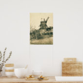 Poster Van Gogh - Moulin De La Galette (Cuisine)