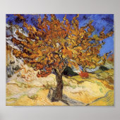 Poster Van Gogh - Mulberry Tree (Devant)
