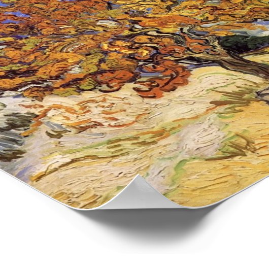 Poster Van Gogh - Mulberry Tree (Coin)