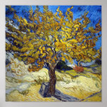 Poster Van Gogh Mulberry Tree Art impressionniste<br><div class="desc">Vincent Van Gogh Art - Le Mulberry Tree - Vincent Van Gogh a peint "le Mulberry Tree" en 1889. Les peintures de Van Gogh ont été marquées par leur vibrance, l'utilisation de couleurs fraîches, les coups de peinture forts. Van Gogh a peint le Mulberry Tree quand il était dans l'asile...</div>