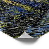 Poster Van Gogh - Nuit étoilée (Coin)