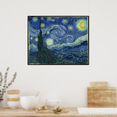 Poster Van Gogh - Nuit étoilée (Cuisine)