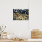Poster Van Gogh - Oliviers (Cuisine)