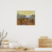 Poster Van Gogh - Oliviers (Cuisine)