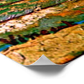 Poster Van Gogh - Orchard à Blossom (Coin)