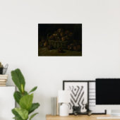 Poster Van Gogh - Panier De Pommes (Bureau à domicile)