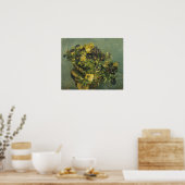 Poster Van Gogh - Panier de violettes (Cuisine)