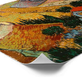 Poster Van Gogh Paysage avec Maison et Plowman (Coin)