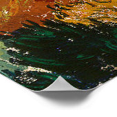 Poster Van Gogh - Paysage avec Maison et Plowman, (Coin)