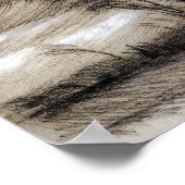 Poster Van Gogh - Paysage dans la tempête Météo (Coin)