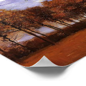 Poster Van Gogh - Paysage d'automne (Coin)