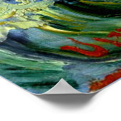 Poster Van Gogh - Paysage marin (Coin)