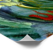 Poster Van Gogh - Paysage marin (Coin)