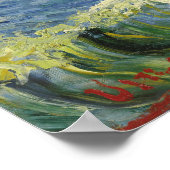 Poster Van Gogh - Paysage Marin Aux Saintes-Maries-De-La- (Coin)