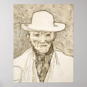 Poster Van Gogh - Paysan de la Camargue