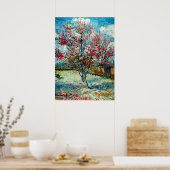 Poster Van Gogh - Peach Trees roses (Cuisine)
