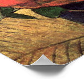 Poster Van Gogh Peinture des tournesols par Gauguin (Coin)