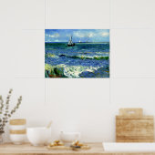 Poster Van Gogh peinture, Seascape, (Cuisine)