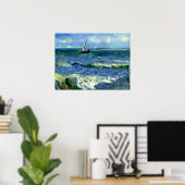 Poster Van Gogh peinture, Seascape, (Bureau à domicile)
