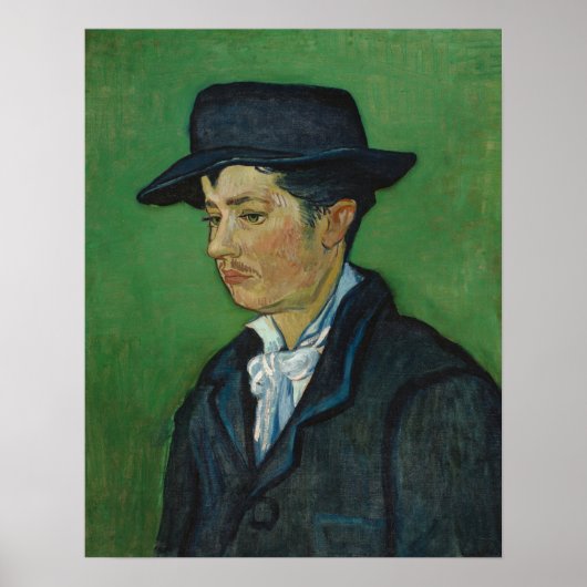 Poster Van Gogh - Portrait D'Armand Roulin (Devant)