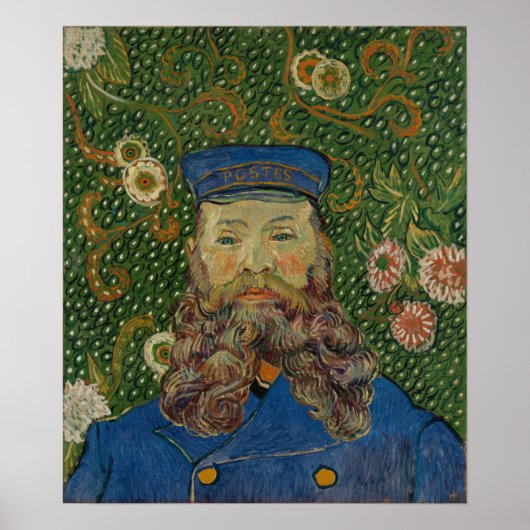 Poster Van Gogh - Portrait De Joseph Roulin (Devant)