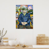 Poster Van Gogh - Portrait de Pere Tanguy, art (Cuisine)