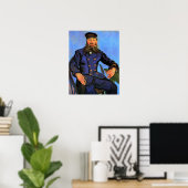 Poster Van Gogh, Portrait du facteur Joseph Roulin (Bureau à domicile)