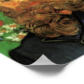 Poster Van Gogh - Portrait du facteur Joseph Roulin (Coin)