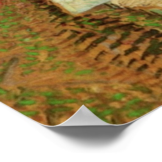 Poster Van Gogh Portrait du marchand d'art Alexander Reid (Coin)