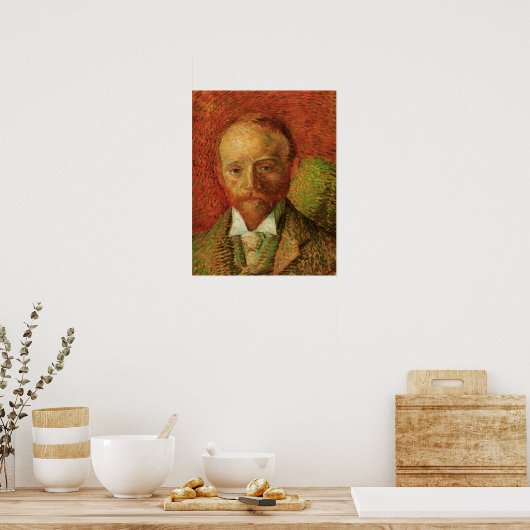 Poster Van Gogh Portrait du marchand d'art Alexander Reid (Cuisine)