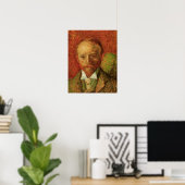 Poster Van Gogh Portrait du marchand d'art Alexander Reid (Bureau à domicile)