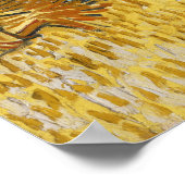 Poster Van Gogh - Récolte De Maïs En Provence (Coin)