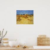 Poster Van Gogh - Récolte De Maïs En Provence (Cuisine)