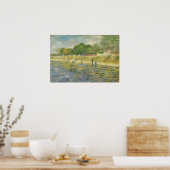 Poster Van Gogh - Rive de la Seine (Cuisine)
