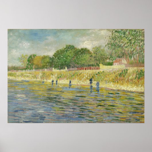 Poster Van Gogh - Rive de la Seine (Devant)