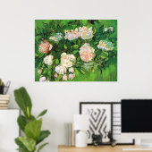 Poster Van Gogh - Rose Roses, (Bureau à domicile)