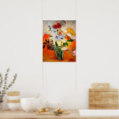 Poster Van Gogh Roses and Anemones (Cuisine)