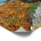 Poster Van Gogh - Route Avec Cyprès Art (Coin)