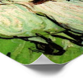 Poster Van Gogh - Rue du village et marches à Auvers (Coin)