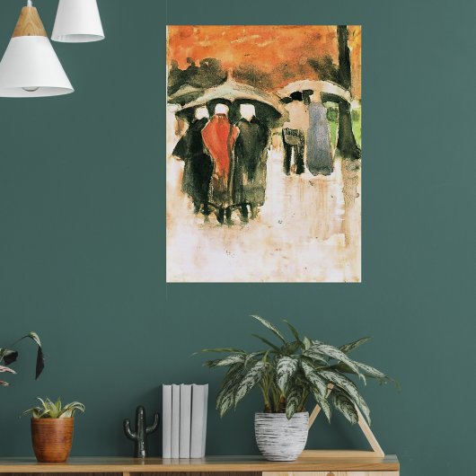 Poster Van Gogh - Scheveningen Femmes (Salon 1)