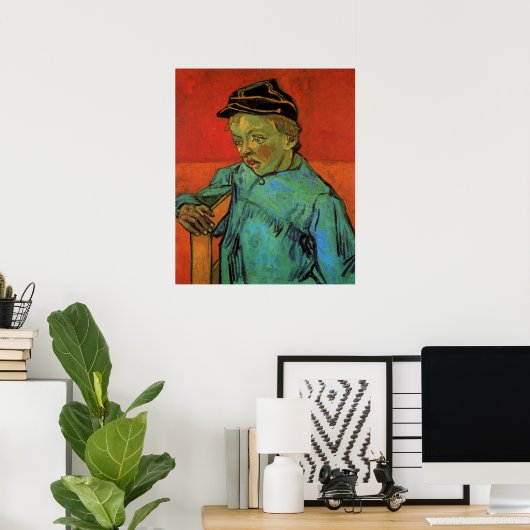 Poster Van Gogh, Schoolboy (Camille Roulin), Art Vintage (Bureau à domicile)