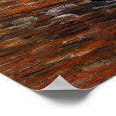 Poster Van Gogh Seine River avec Pont del Grande Jette (Coin)