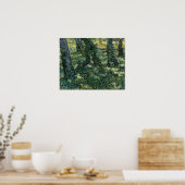 Poster Van Gogh - Sous-bois (Cuisine)