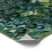 Poster Van Gogh - Sous-bois (Coin)