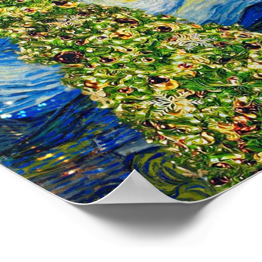 Poster Van Gogh Starry (Coin)